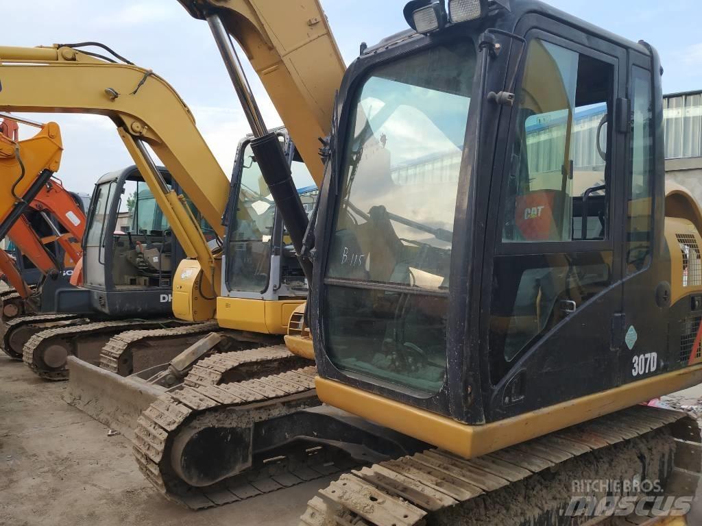 CAT 307D Mini ekskavatörler, 7 tona dek
