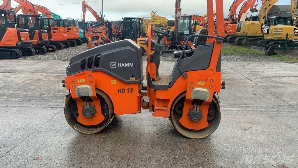 Hamm HD 12 VV Çift tamburlu silindirler