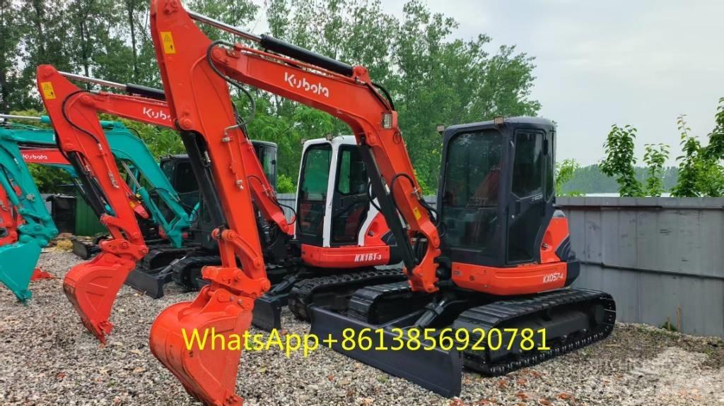 Kubota KX 057-4 Mini ekskavatörler, 7 tona dek