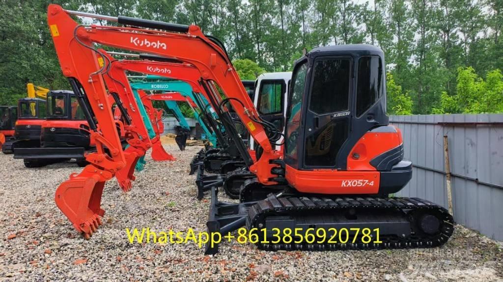 Kubota KX 057-4 Mini ekskavatörler, 7 tona dek