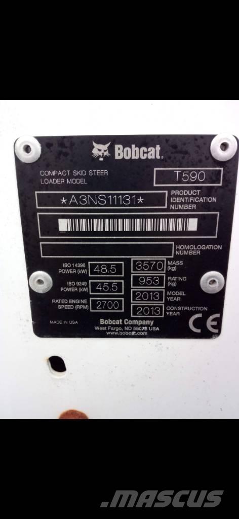 Bobcat T 590 Skid steer loderler