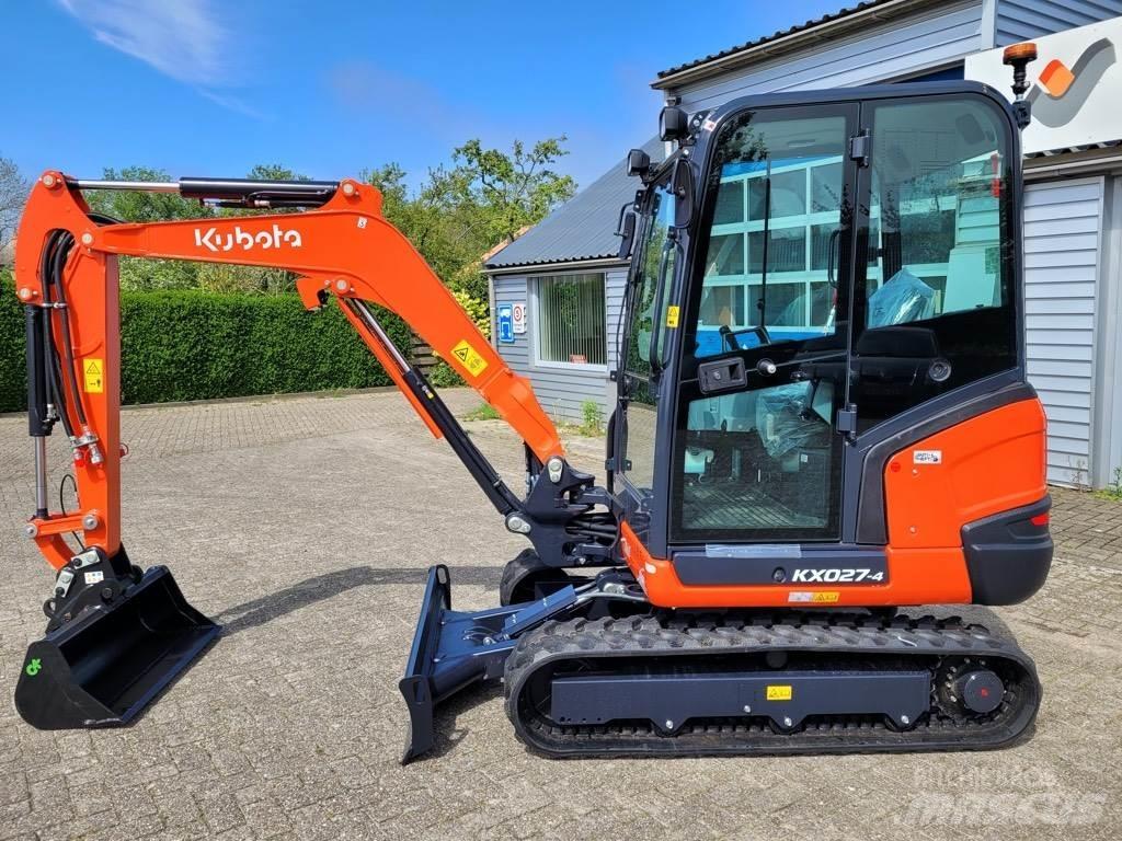 Kubota KX027-4 Mini ekskavatörler, 7 tona dek