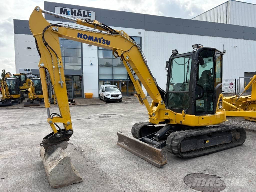 Komatsu PC55MR-5 Mini ekskavatörler, 7 tona dek