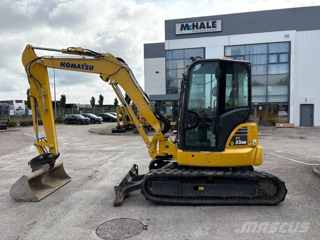Komatsu PC55MR-5 Mini ekskavatörler, 7 tona dek
