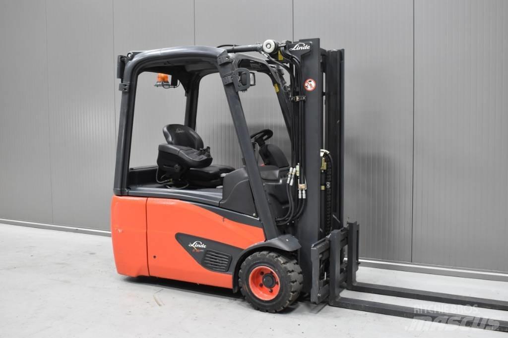 Linde E 18 Elektrikli forkliftler