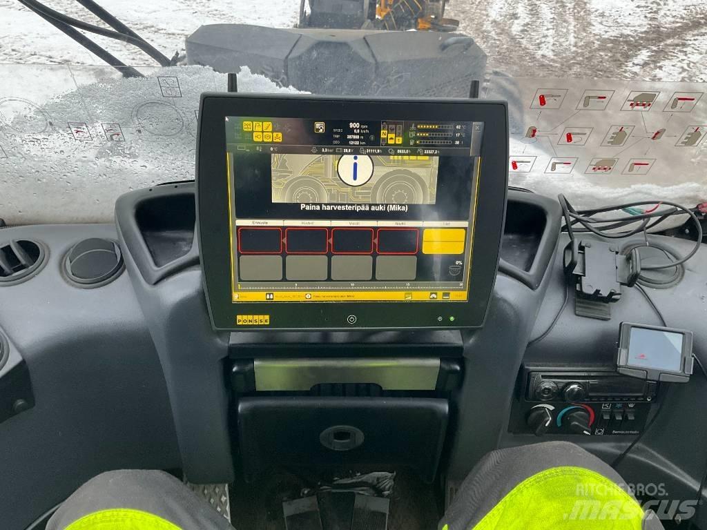 Ponsse ERGO 8W Biçerdöverler