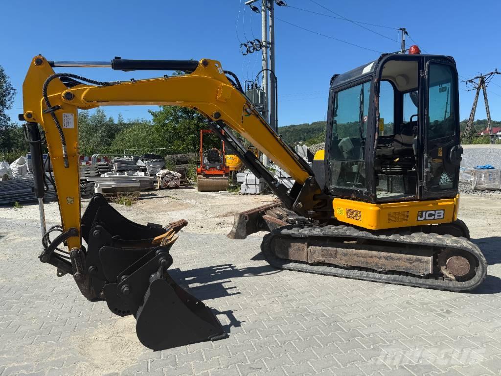 JCB 55 Z-1 Mini ekskavatörler, 7 tona dek