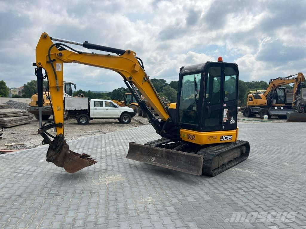 JCB 55 Z-1 Mini ekskavatörler, 7 tona dek