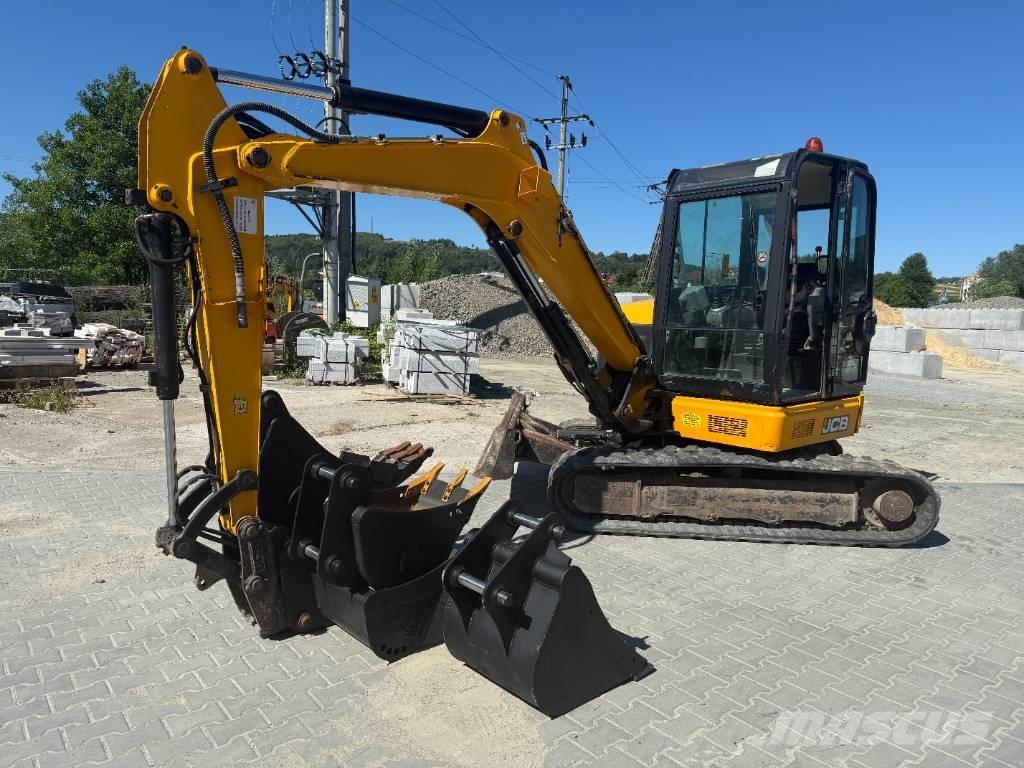 JCB 55 Z-1 Mini ekskavatörler, 7 tona dek