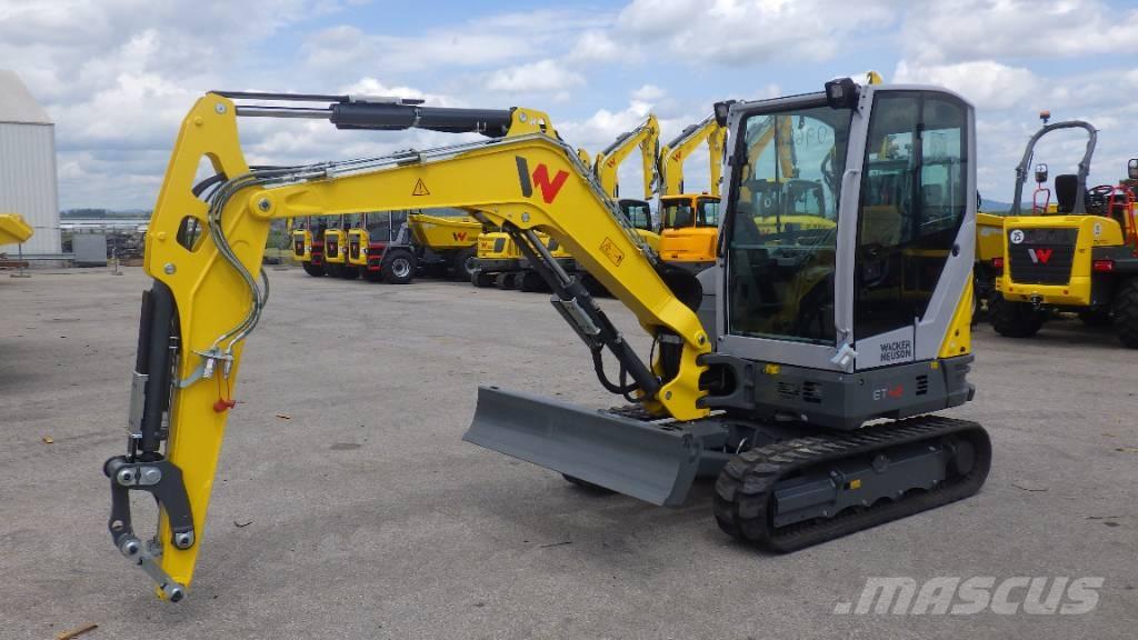 Wacker Neuson ET42 Paletli ekskavatörler