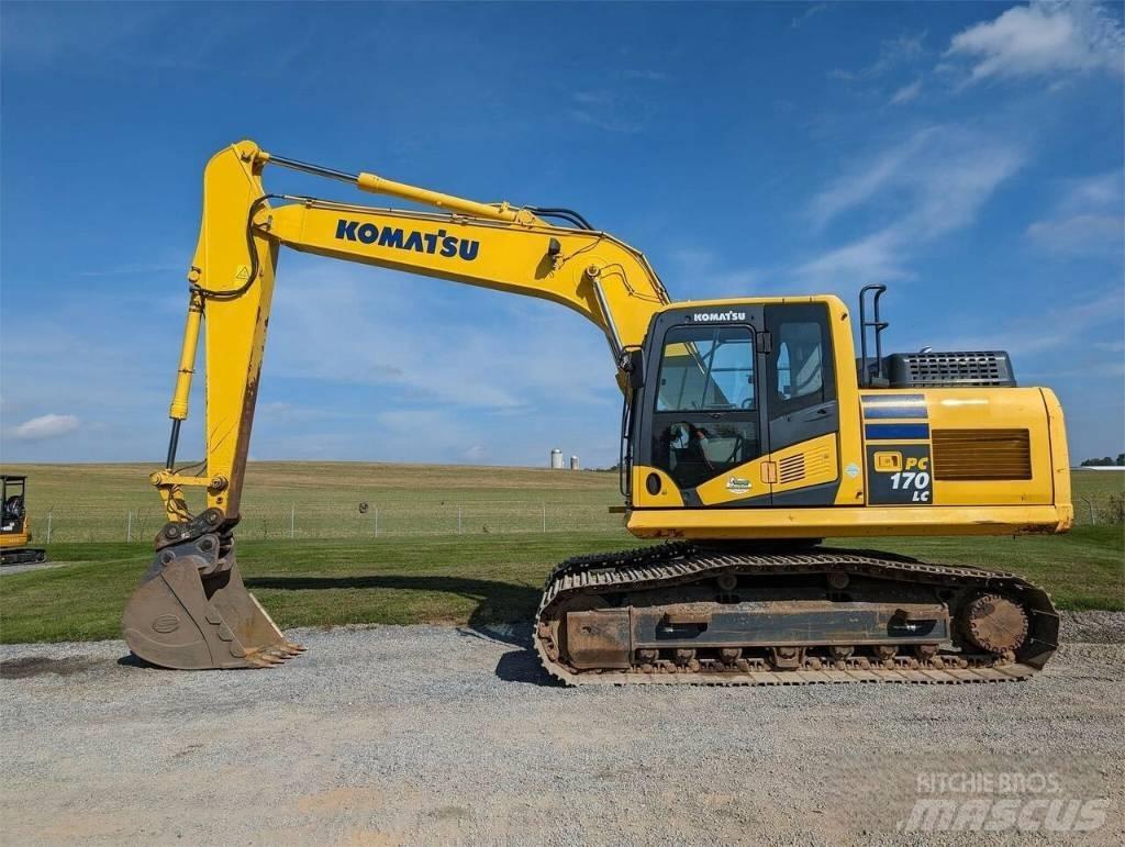 Komatsu PC 170 LC Paletli ekskavatörler