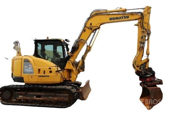 Komatsu PC 118 MR-8 Bomlar ve kollar