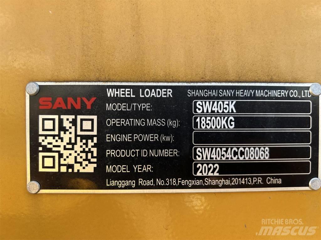 Sany SW405K Tekerlekli yükleyiciler