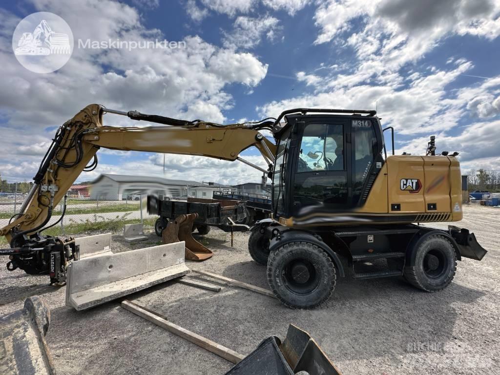 CAT M 314 Lastik tekerli ekskavatörler