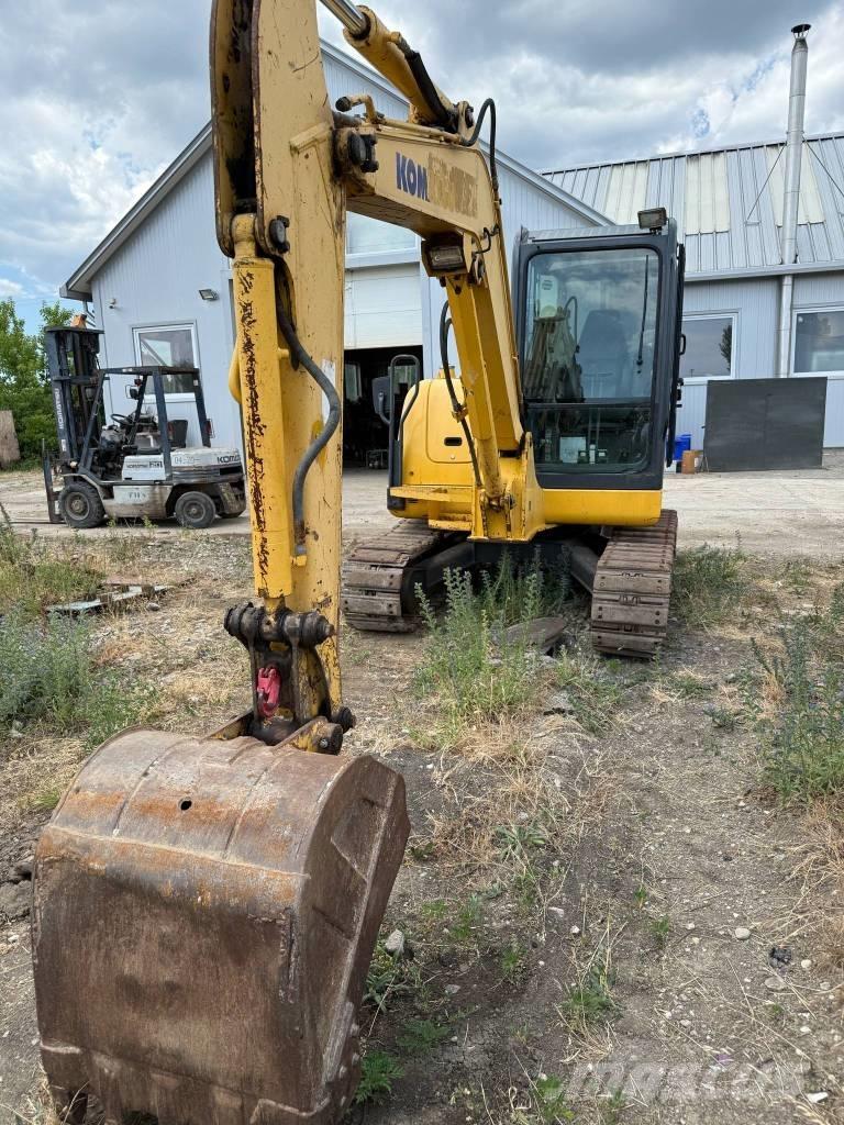 Komatsu PC 56-7 Mini ekskavatörler, 7 tona dek