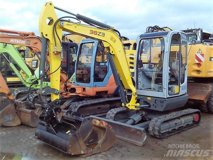 Wacker Neuson 38Z3 Mini ekskavatörler, 7 tona dek