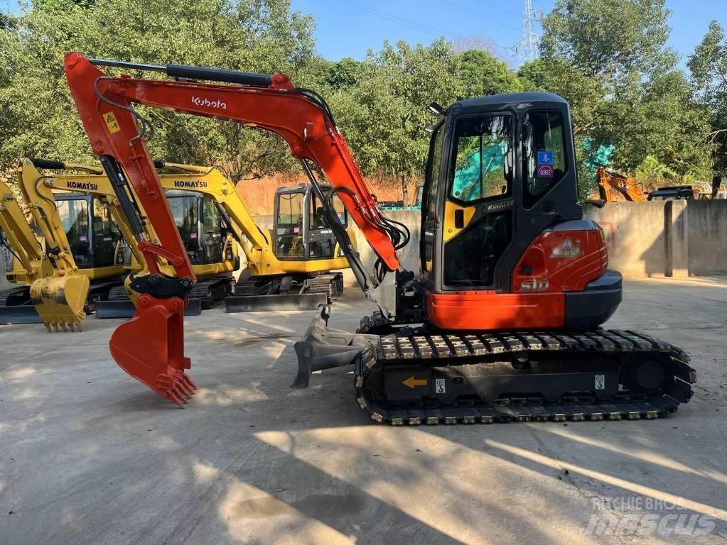 Kubota KX161 Mini ekskavatörler, 7 tona dek