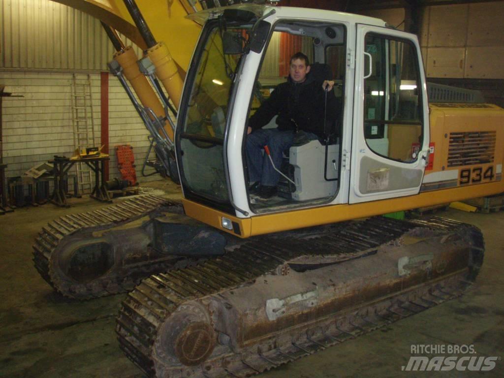 Liebherr 934 Paletli ekskavatörler