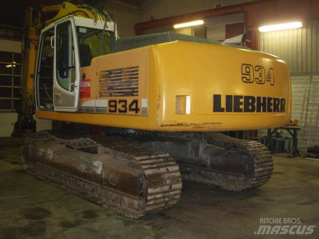 Liebherr 934 Paletli ekskavatörler