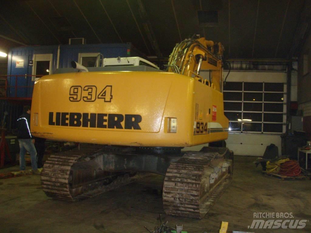 Liebherr 934 Paletli ekskavatörler