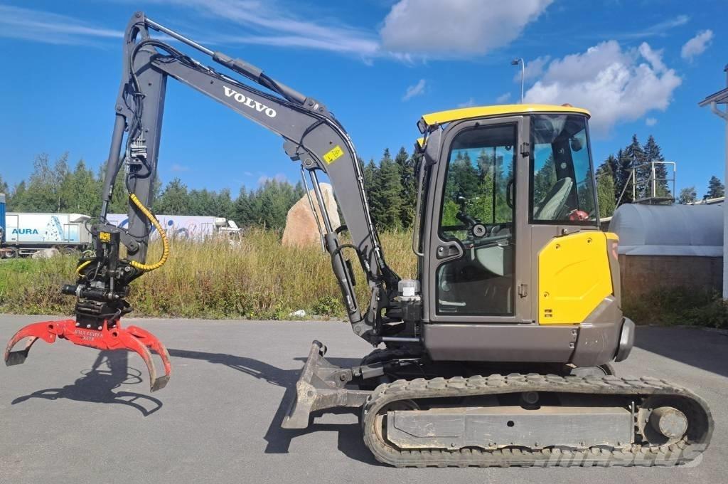 Volvo ECR 50 D Mini ekskavatörler, 7 tona dek