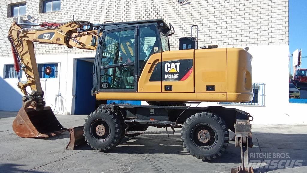 CAT M318F Lastik tekerli ekskavatörler
