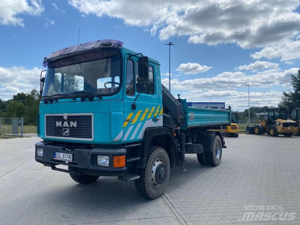 MAN 17.222 Damperli kamyonlar
