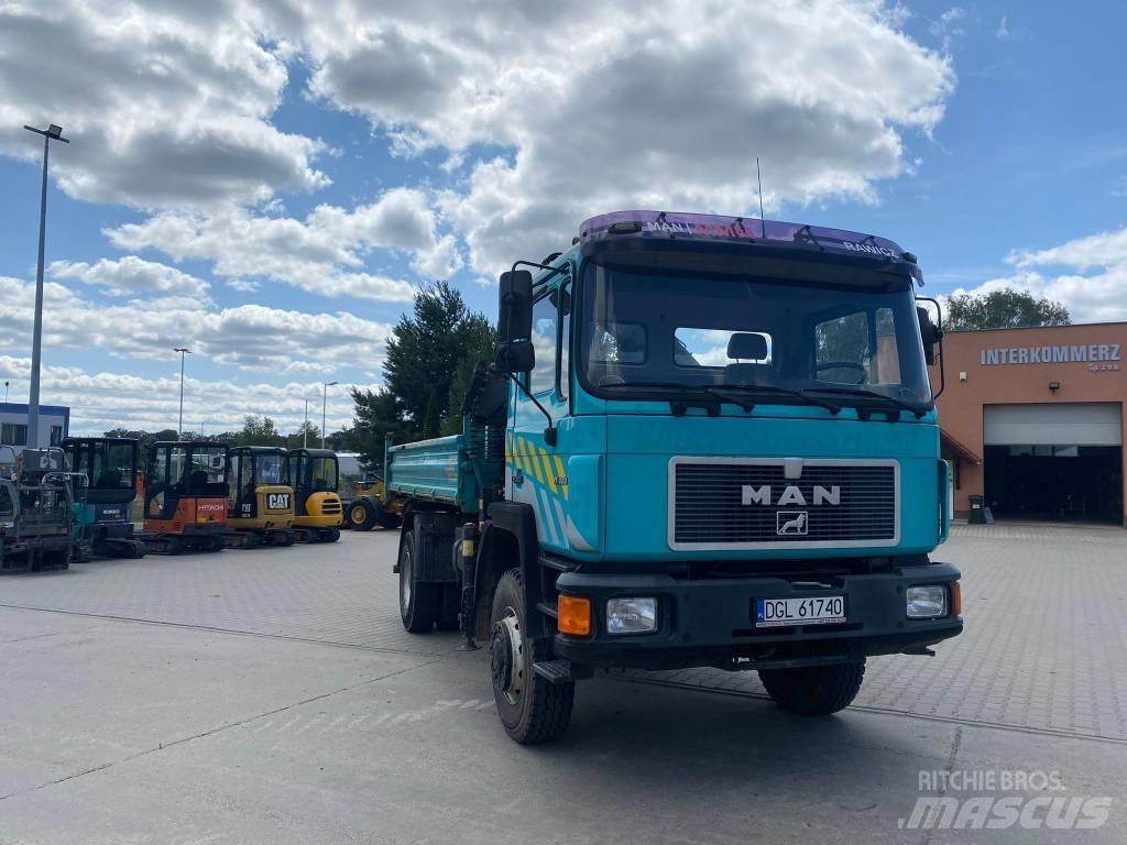 MAN 17.222 Damperli kamyonlar