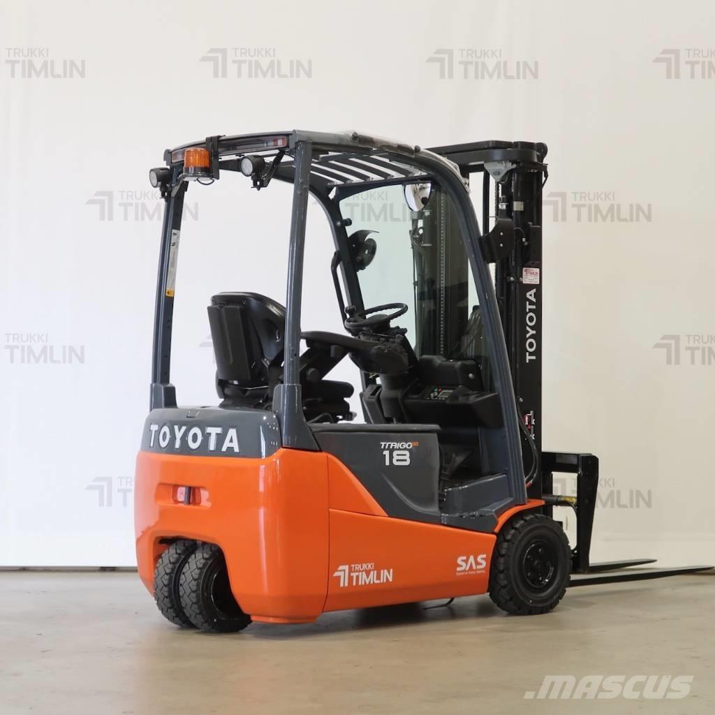 Toyota 8FBEK18T Elektrikli forkliftler
