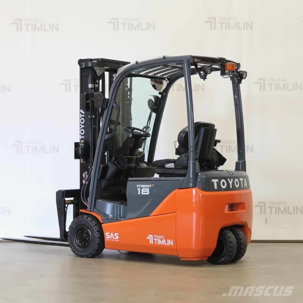 Toyota 8FBEK18T Elektrikli forkliftler