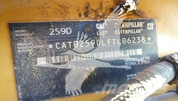 CAT 259D Skid steer loderler