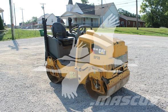 CAT CB14B Tek tamburlu silindirler