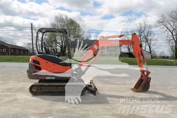 Kubota KX71-3 Mini ekskavatörler, 7 tona dek