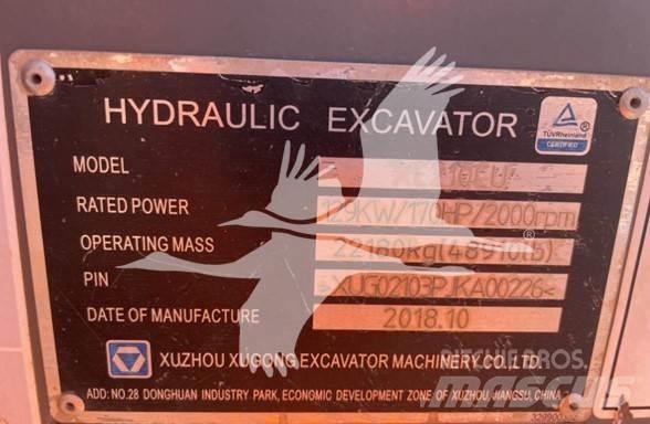 XCMG XE210CU Paletli ekskavatörler