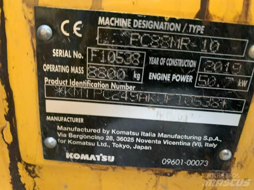 Komatsu PC 88 MR-10 Paletli ekskavatörler