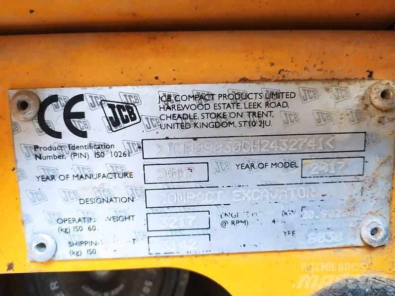 JCB 8030 ZTS Mini ekskavatörler, 7 tona dek