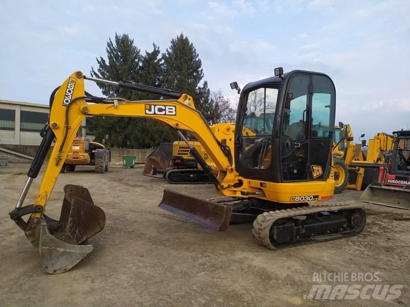 JCB 8030 ZTS Mini ekskavatörler, 7 tona dek