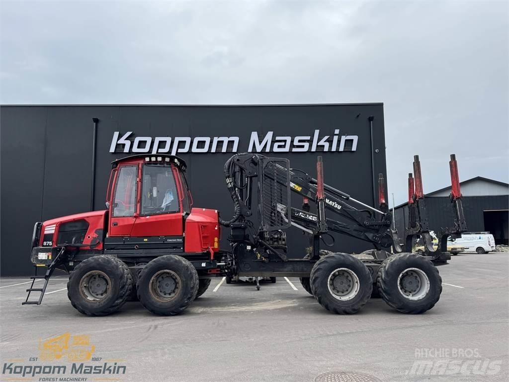 Komatsu 875 Tomruk yükleyici traktörler