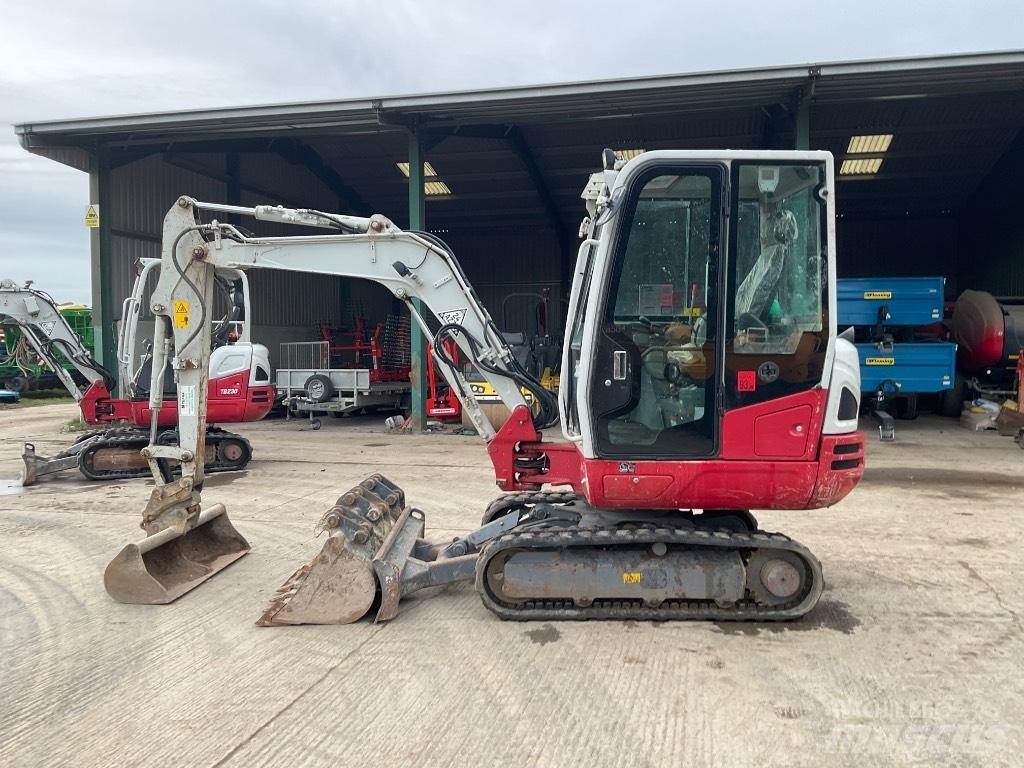 Takeuchi TB 230 Mini ekskavatörler, 7 tona dek