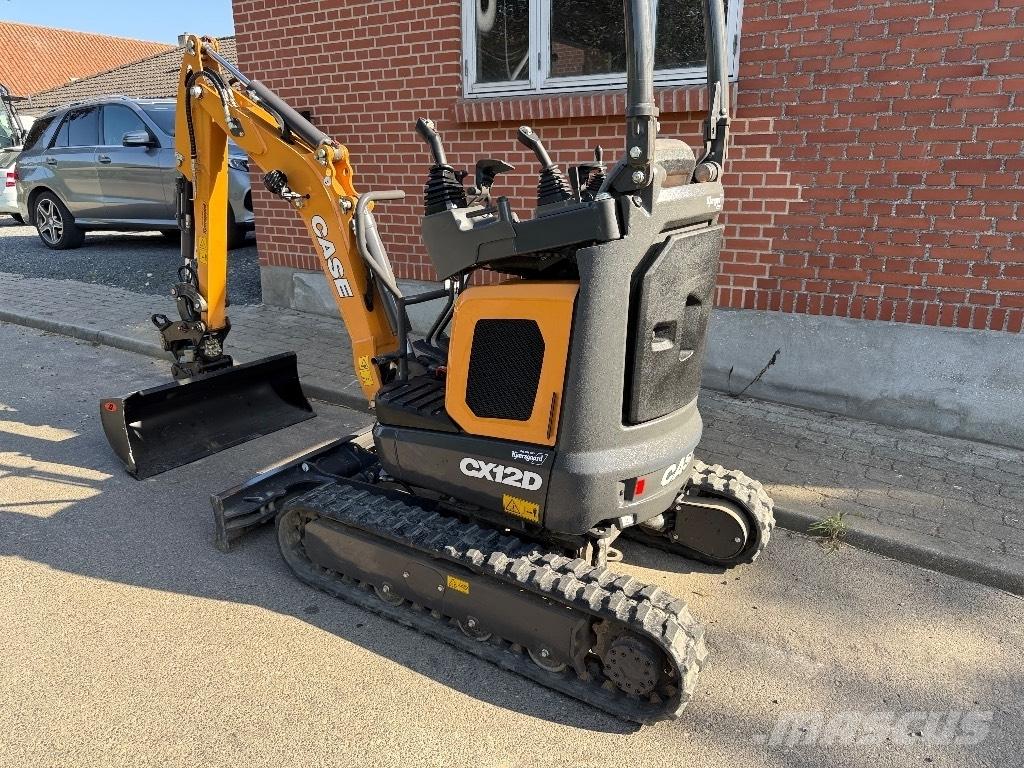 CASE CX 12 D Mini ekskavatörler, 7 tona dek