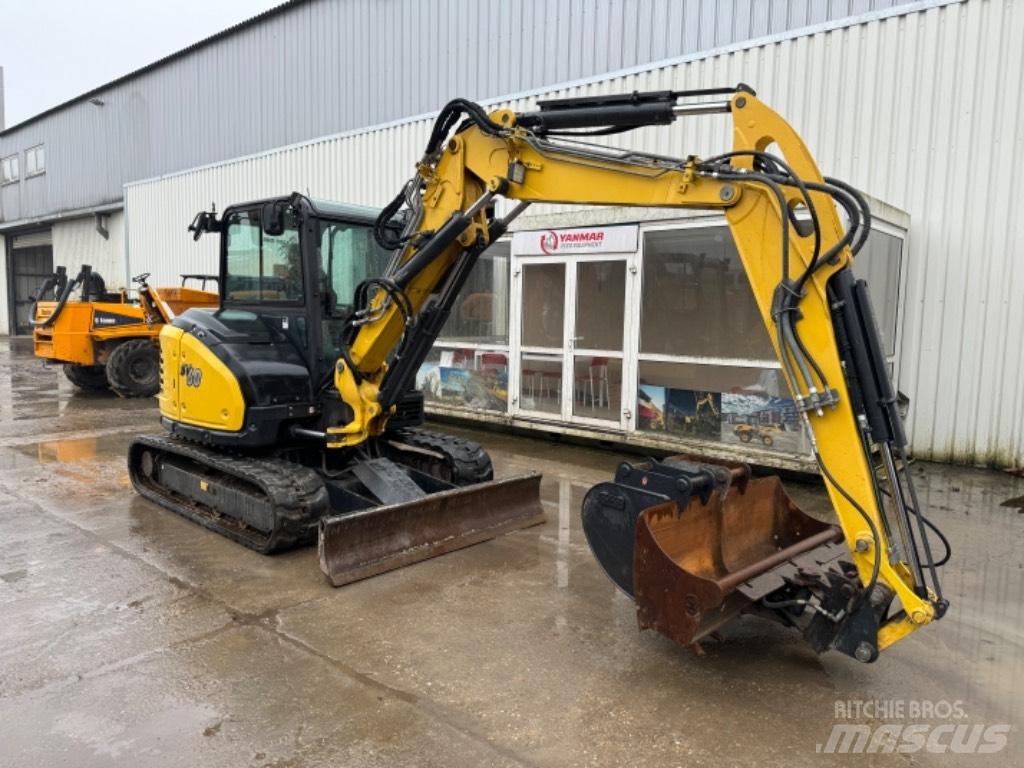 Yanmar SV60 (02679) Mini ekskavatörler, 7 tona dek