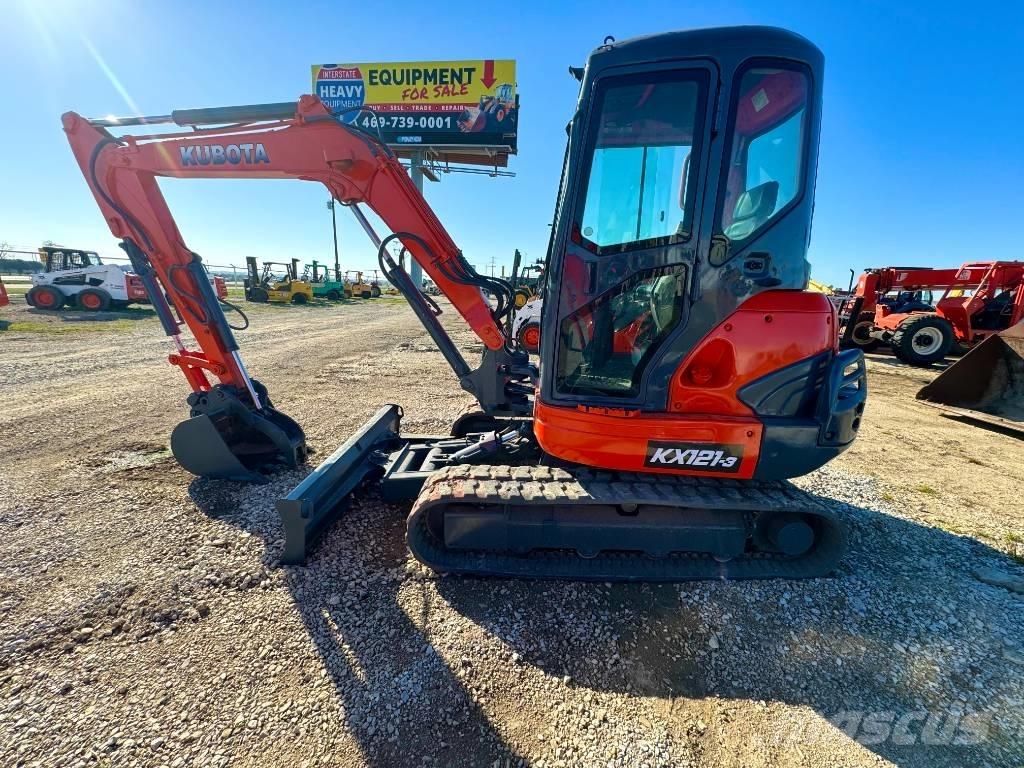 Kubota KX 121-3 Paletli ekskavatörler