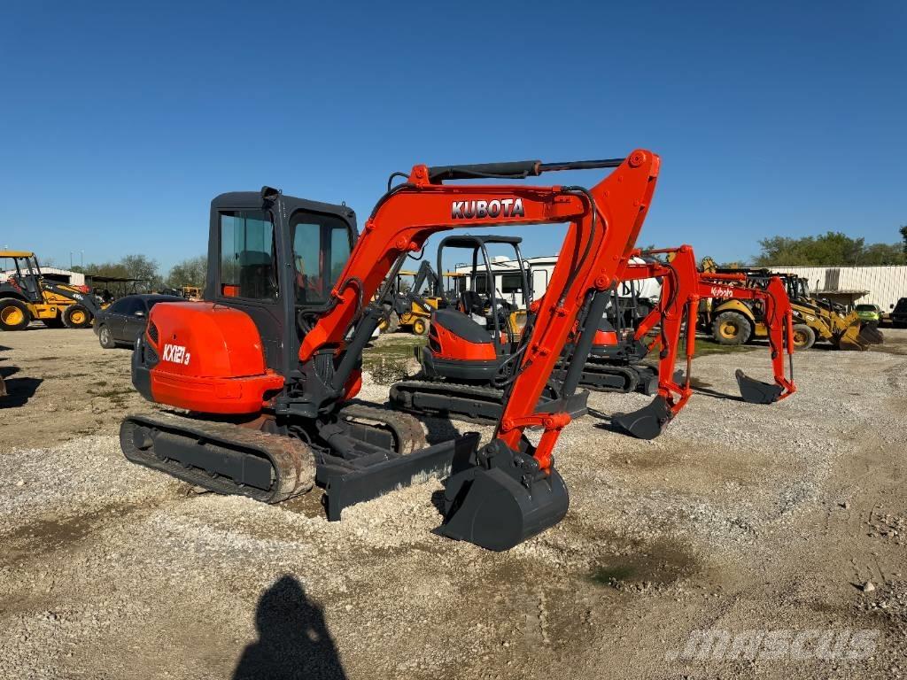 Kubota KX 121-3 Paletli ekskavatörler