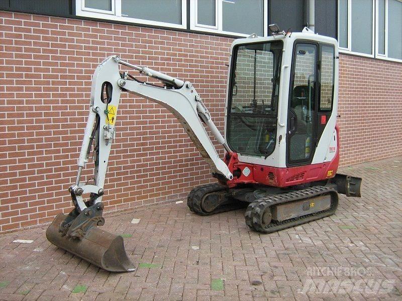 Takeuchi TB216 Mini ekskavatörler, 7 tona dek