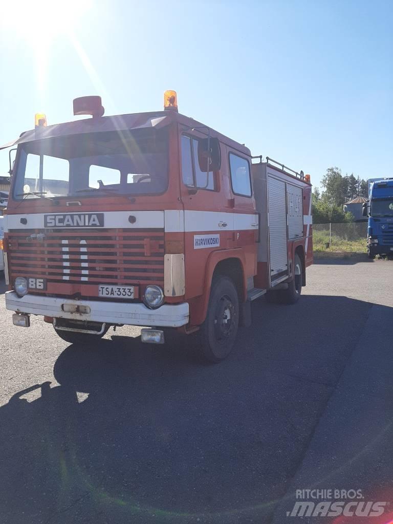 Scania LB86 Itfaiye araçlari