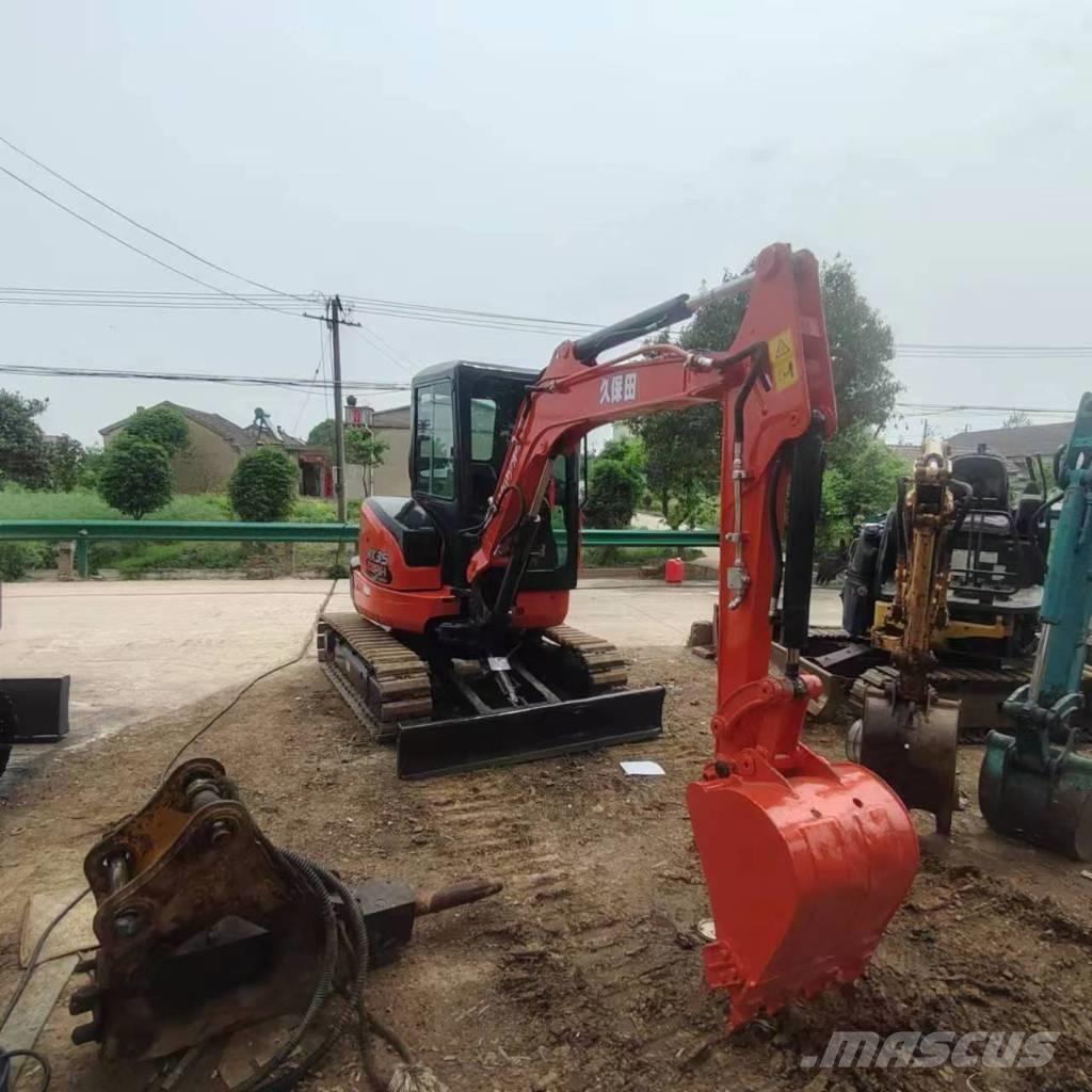 Kubota U 35-5 Mini ekskavatörler, 7 tona dek