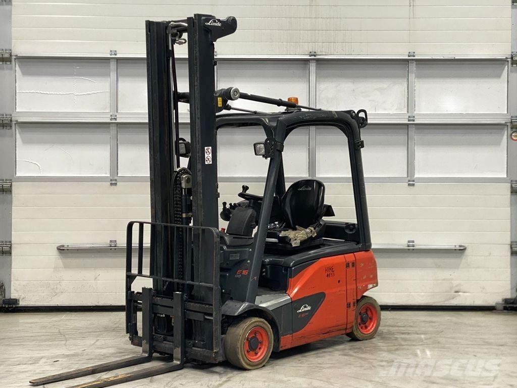 Linde E16P-02 Elektrikli forkliftler