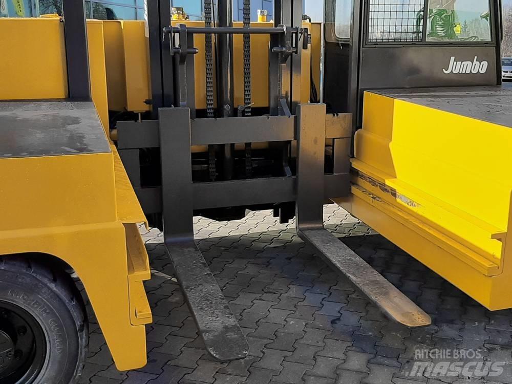 Jumbo 7000 Sideloader - dört yönlü forkliftler