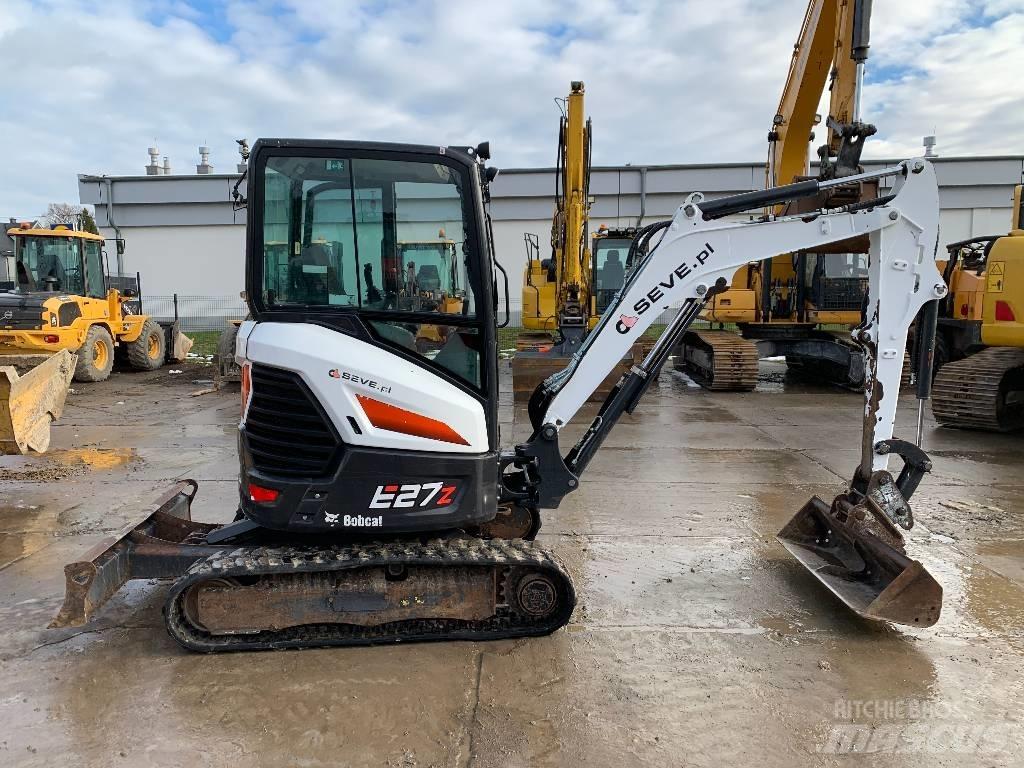 Bobcat E 27 Z Mini ekskavatörler, 7 tona dek