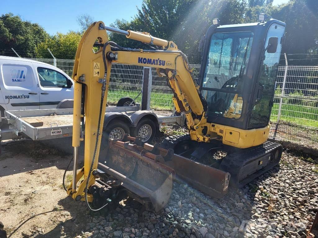 Komatsu PC26MR-5 Mini ekskavatörler, 7 tona dek